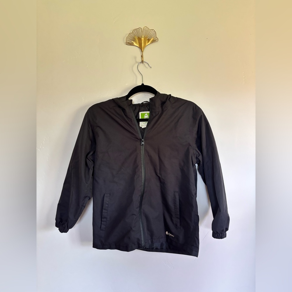 🌧️ OAKI Waterproof Rain Jacket – Kids Size 8/9 | A10